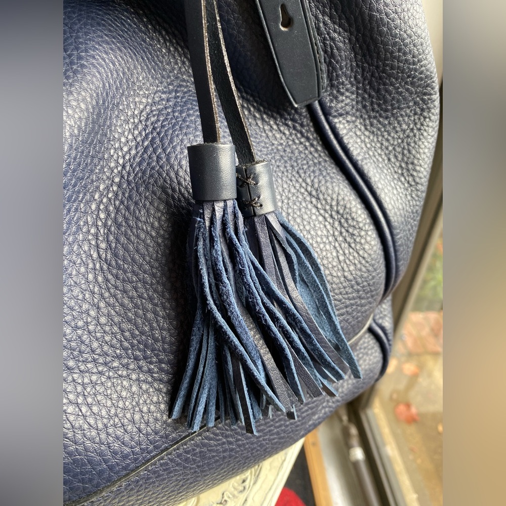 ✨ J.Crew Bag - Midnight Blue - GORGEOUS! 🤩 - Picture 5 of 11